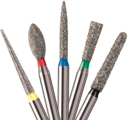 Fraises Neodiamond Microcopy - Cylindrique bout chanfrein