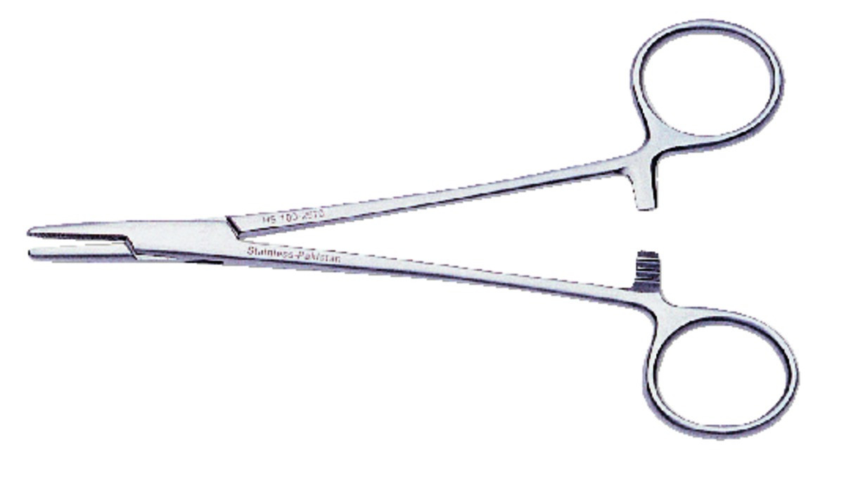 Porte-aiguilles HENRY SCHEIN - Porte-aiguilles Mayo-Hegar 15cm Porte-aiguilles HENRY SCHEIN - Porte-aiguilles Mayo-Hegar 15cm