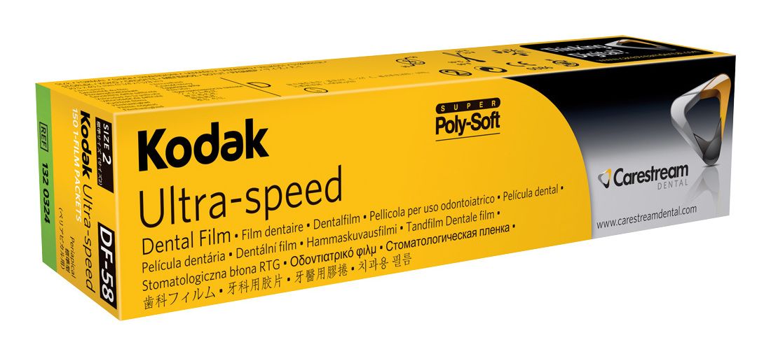 Films Ultraspeed CARESTREAM DENTAL - DF54 - Boîte de 100 Films Ultraspeed CARESTREAM DENTAL - DF54 - Boîte de 100
