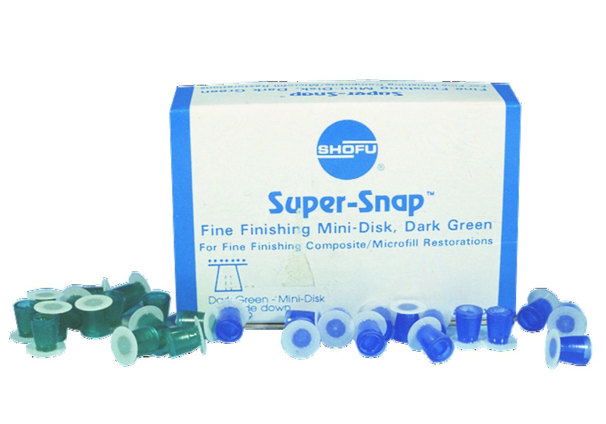 Super Snap SHOFU - Mini Disques - L519 - Boîte de 50 Super Snap SHOFU - Mini Disques - L519 - Boîte de 50