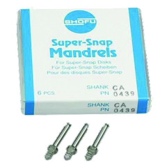 Super Snap SHOFU - Mandrins pour contre-angle - Boîte de 6