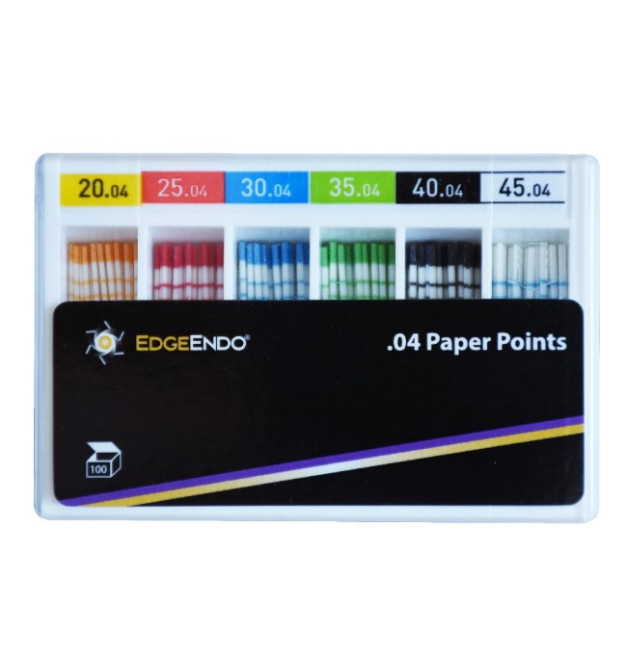 Pointes papier 4% - n°35 - Boîte de 100 - EDGEENDO Pointes papier 4% - n°35 - Boîte de 100 - EDGEENDO