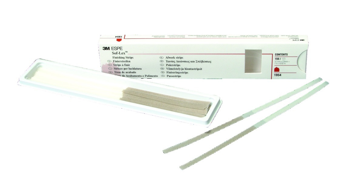 Strips SOF-LEX 3M - Gros/Moyen - 4mm - Boîte de 120 Strips SOF-LEX 3M - Gros/Moyen - 4mm - Boîte de 120