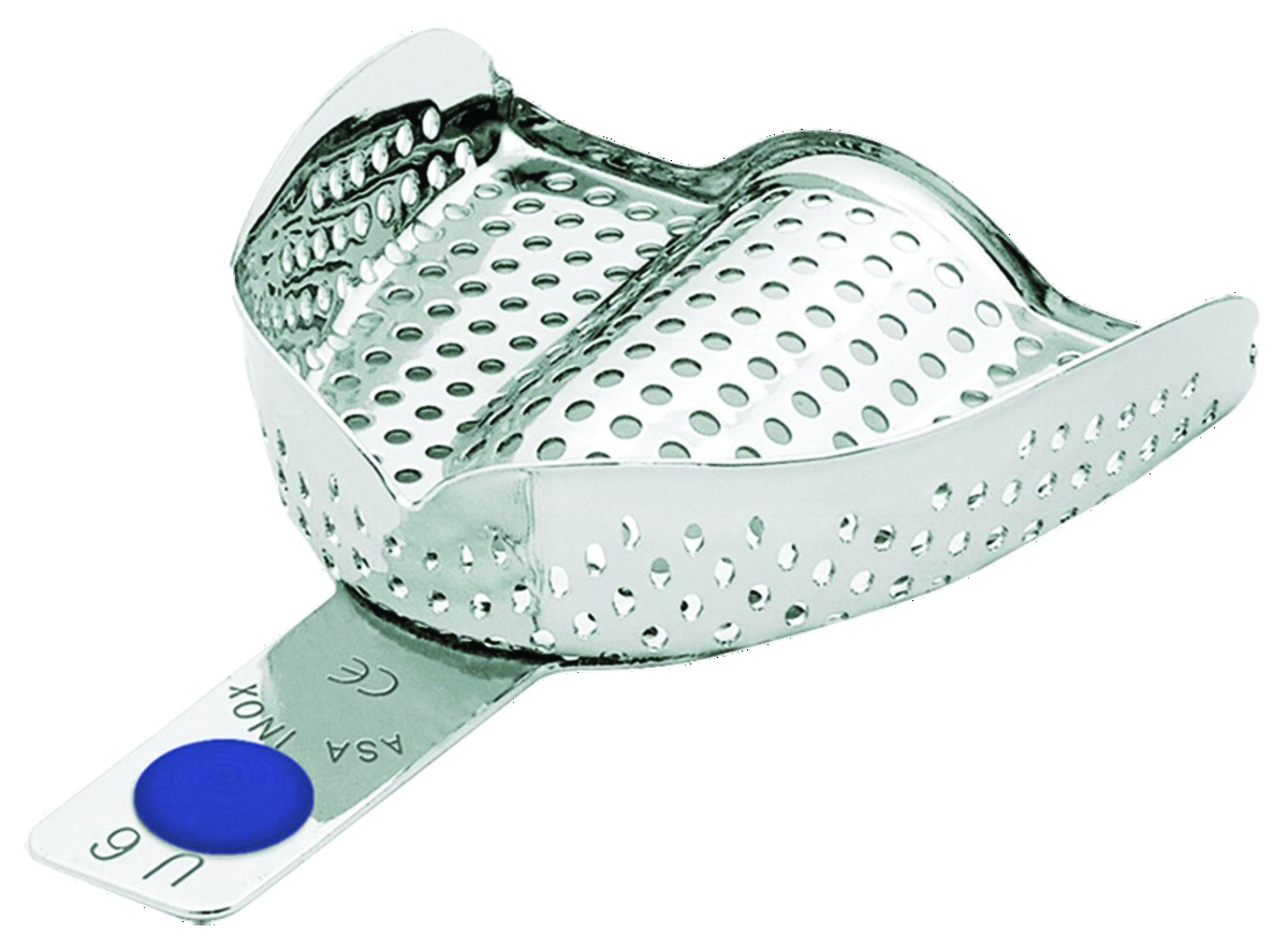 Porte-empreinte inox ASA DENTAL - XL - Haut - U6 Porte-empreinte inox ASA DENTAL - XL - Haut - U6