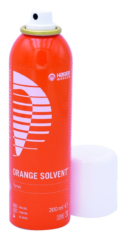 Lq * Orange Solvant Spray De 200 Ml Hager Lq * Orange Solvant Spray De 200 Ml Hager