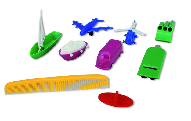Assortiment de jouets HAGER & WERKEN - Boîte de 150 Assortiment de jouets HAGER & WERKEN - Boîte de 150