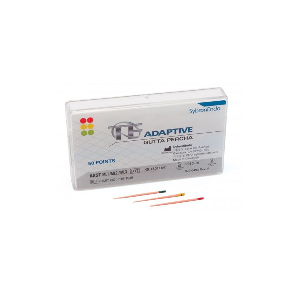 TF ADAPTIVE GUTTA PERCHA MEDIUM/LARGE ROUGE ML3(50 TF ADAPTIVE GUTTA PERCHA MEDIUM/LARGE ROUGE ML3(50