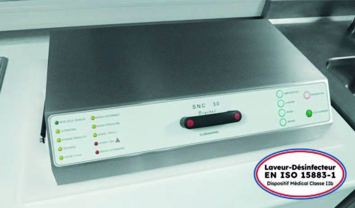 Laveur désinfecteur Sonomatic SNC30-E-D GAMASONIC Laveur désinfecteur Sonomatic SNC30-E-D GAMASONIC