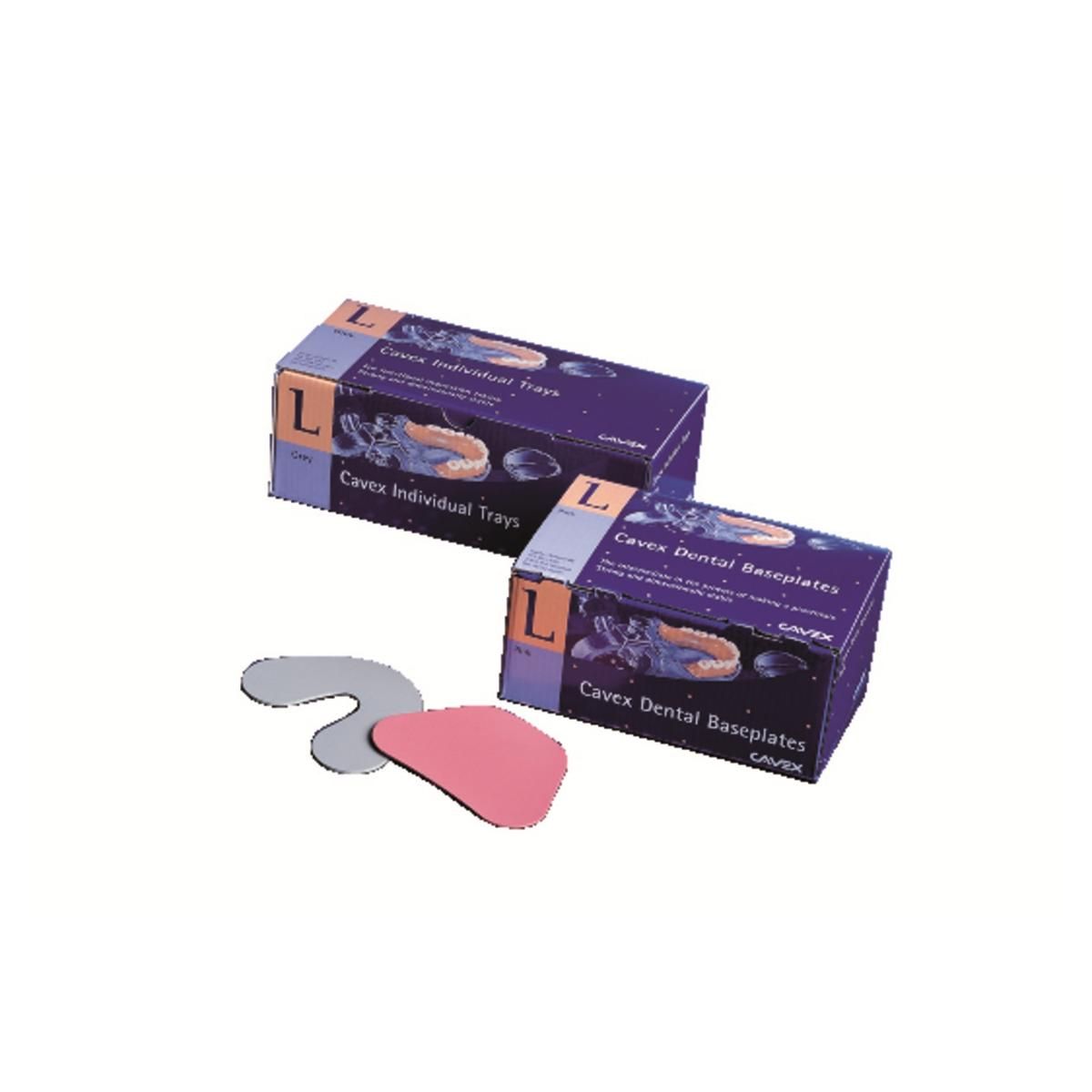 Plaques bases CAVEX - Double épaisseur - 2,8 mm - Roses - La boîte de 50 - Supérieure Plaques bases CAVEX - Double épaisseur - 2,8 mm - Roses - La boîte de 50 - Supérieure