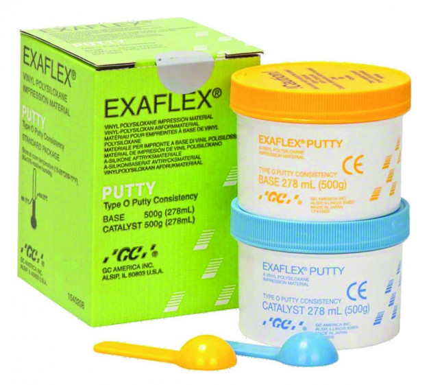 Exaflex Hydrophile Putty 1Kg 556Ml Exaflex Hydrophile Putty 1Kg 556Ml