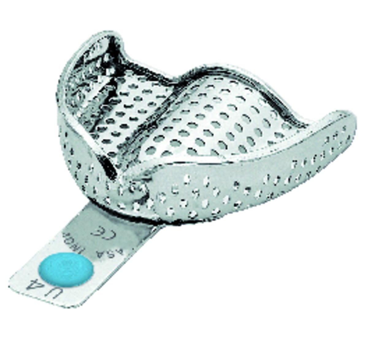 Porte-empreinte inox Perma-Lock ASA DENTAL - M - Haut - U4 Porte-empreinte inox Perma-Lock ASA DENTAL - M - Haut - U4