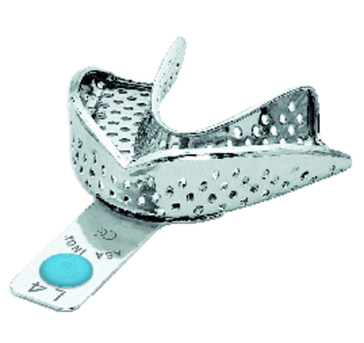 Porte-empreinte inox Perma-Lock ASA DENTAL - M - Bas - L4 Porte-empreinte inox Perma-Lock ASA DENTAL - M - Bas - L4