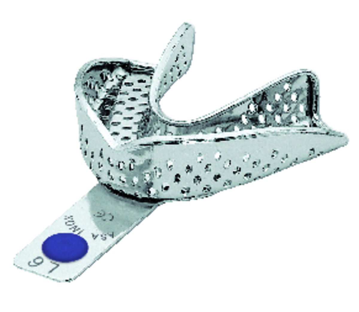 Porte-empreinte inox Perma-Lock ASA DENTAL - XL - Bas - L6 Porte-empreinte inox Perma-Lock ASA DENTAL - XL - Bas - L6