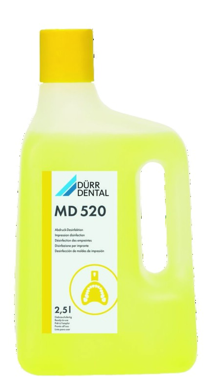 MD 520 DÜRR DENTAL - Le bidon de 2,5 litres MD 520 DÜRR DENTAL - Le bidon de 2,5 litres