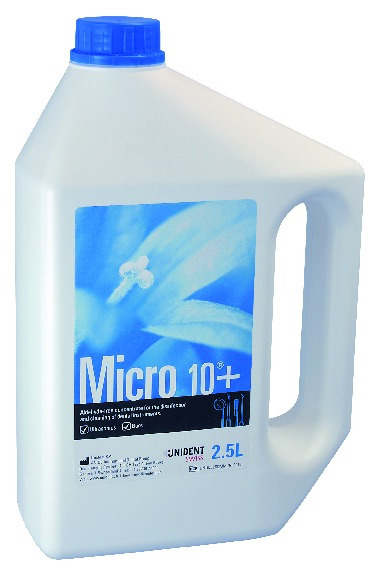 Micro 10 + UNIDENT - Flacon de 2,5L Micro 10 + UNIDENT - Flacon de 2,5L