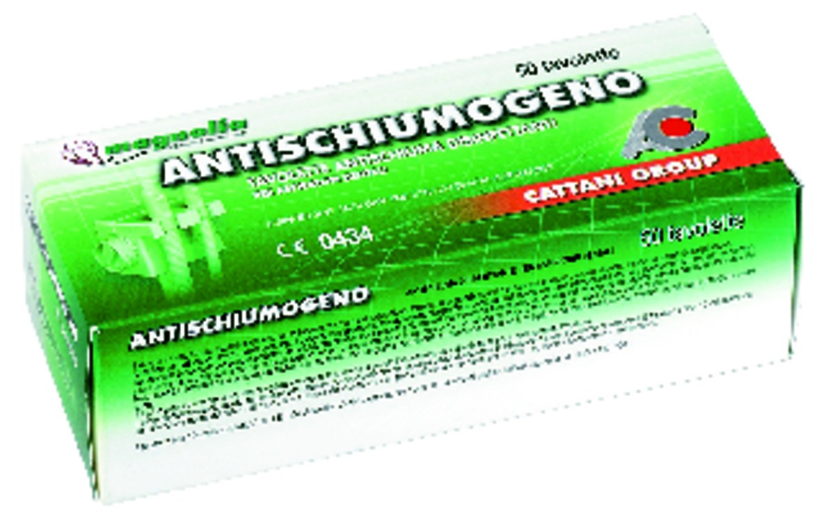 Pastilles anti-mousse CATTANI - Boîte de 50 Pastilles anti-mousse CATTANI - Boîte de 50