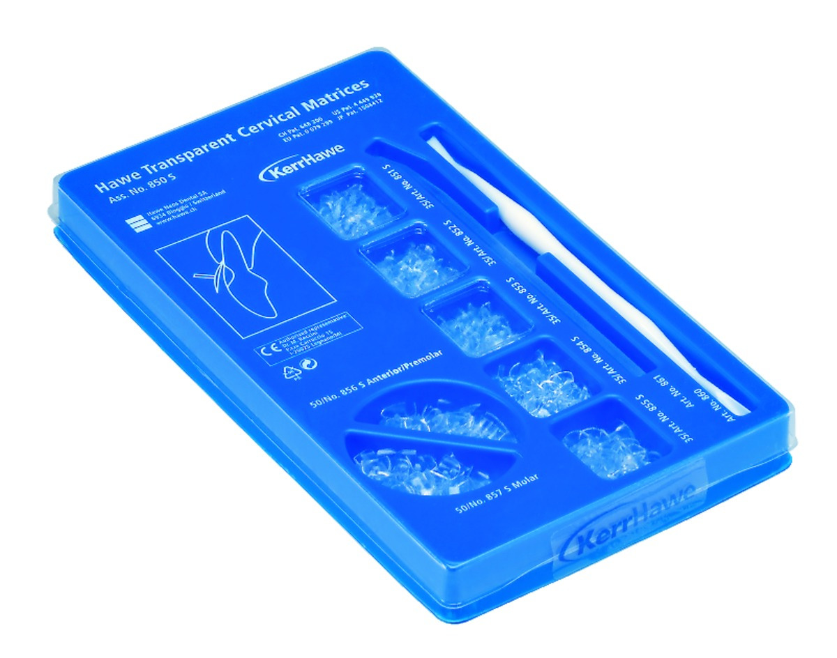 Matrices cervicales transparentes KERR - Coffret Matrices cervicales transparentes KERR - Coffret