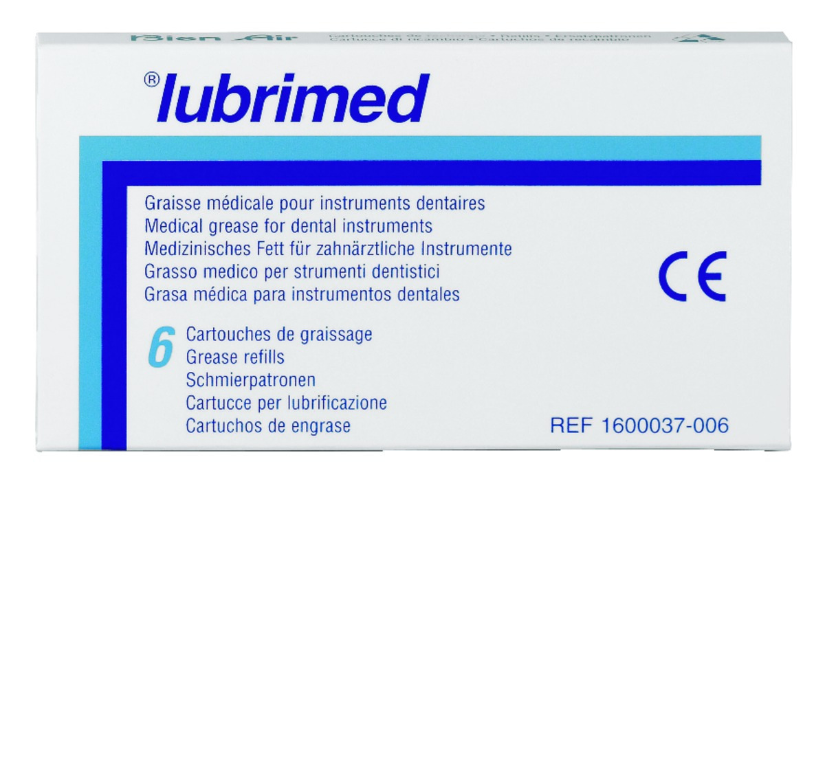 Cartouches de Lubrimed BIEN AIR - Lot de 6 Cartouches de Lubrimed BIEN AIR - Lot de 6