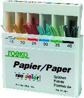 Pointes Papier Iso Color ROEKO - n°  15 - Boîte de 200