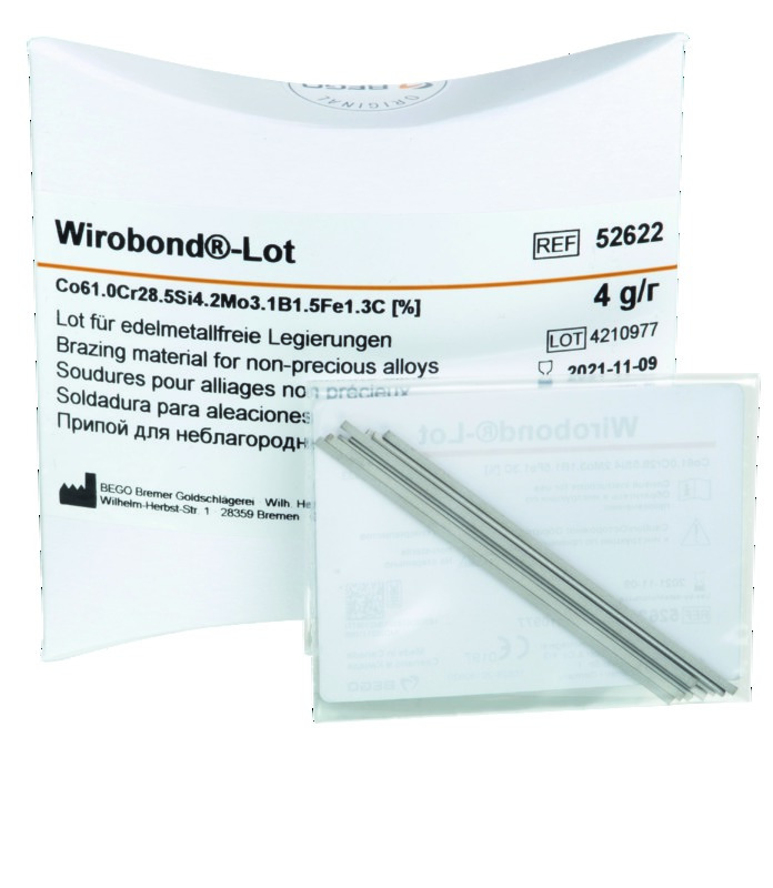 Soudure Wirobond BEGO - Le sachet de 8 baguettes triangulaires