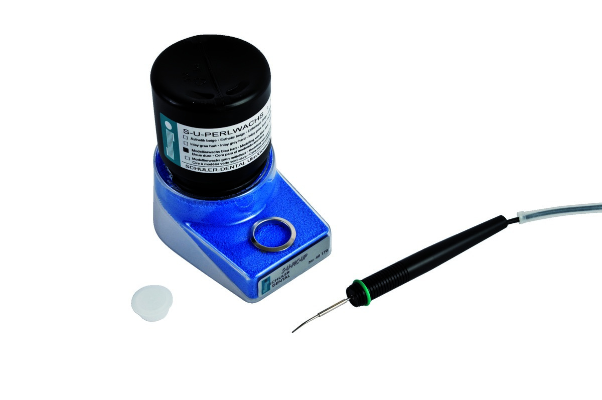 Cire en perles SCHULER - Le pot de 125 g - Bleues - Dures