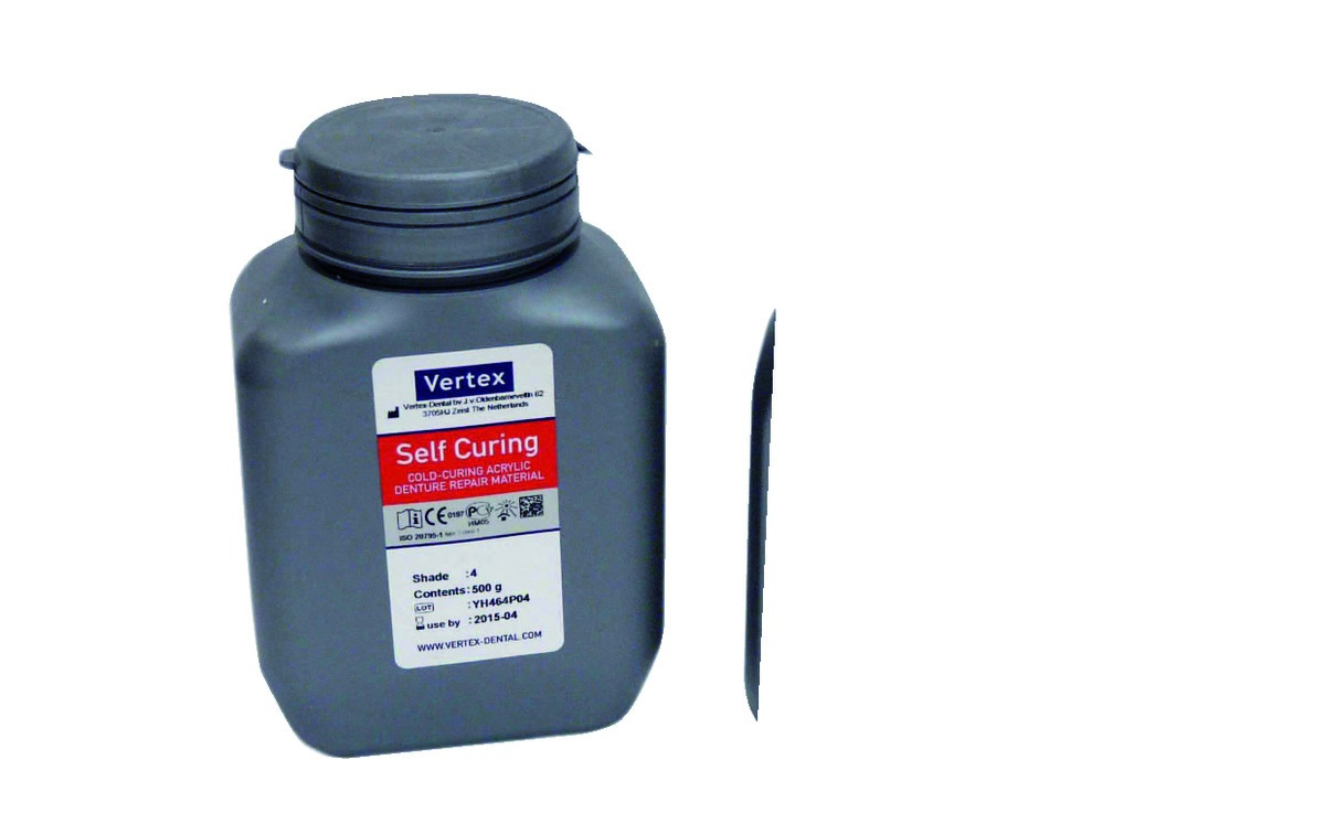 Vertex SC - La poudre de 500 g - Rose translucide veiné n°10 