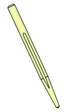 Tenons Cylindro-Coniques Calcinables STABYL - Jaunes - X1C - par 12 Tenons Cylindro-Coniques Calcinables STABYL - Jaunes - X1C - par 12