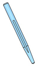 Tenons Cylindro-Coniques Calcinables STABYL - Bleus - X2C - par 12 Tenons Cylindro-Coniques Calcinables STABYL - Bleus - X2C - par 12