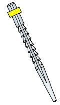 Tenons Cylindro-coniques Titane STABYL - Jaune - Lot de 6 Tenons Cylindro-coniques Titane STABYL - Jaune - Lot de 6
