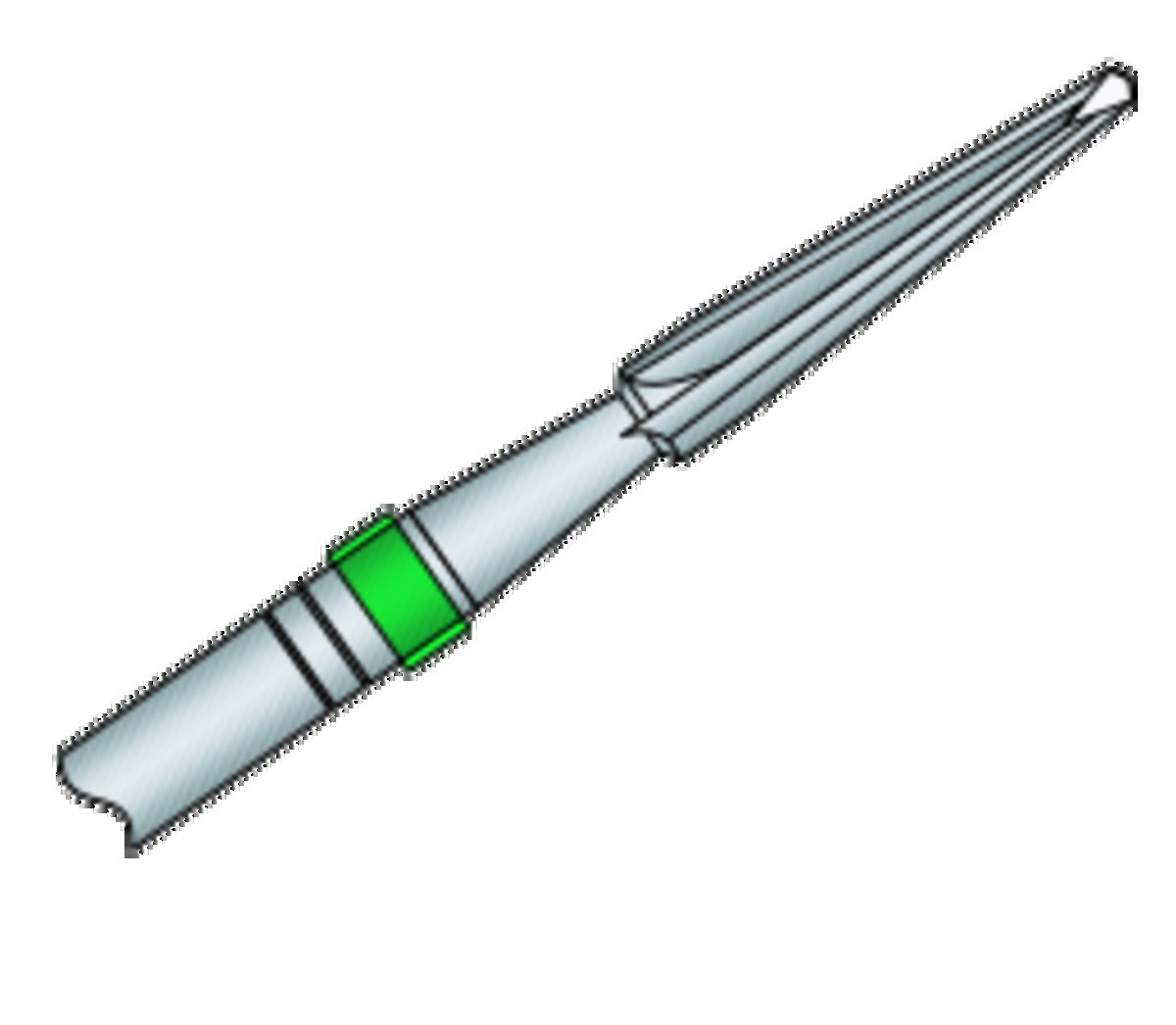Foret Ca Inoxydable STABYL - Vert - Pour Tenons - No2 P Foret Ca Inoxydable STABYL - Vert - Pour Tenons - No2 P