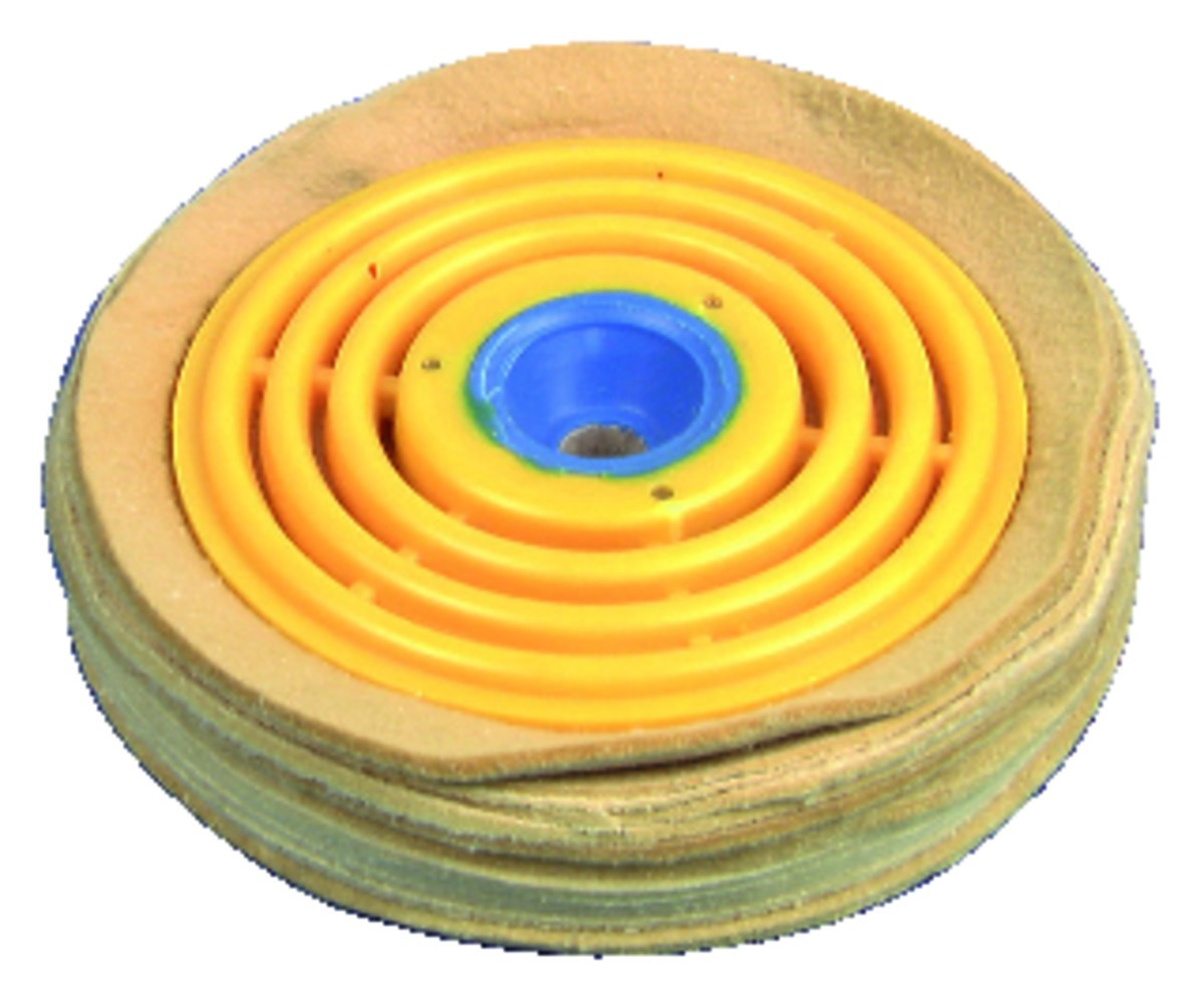 Disque chamois HATHO - 80 mm - La pièce