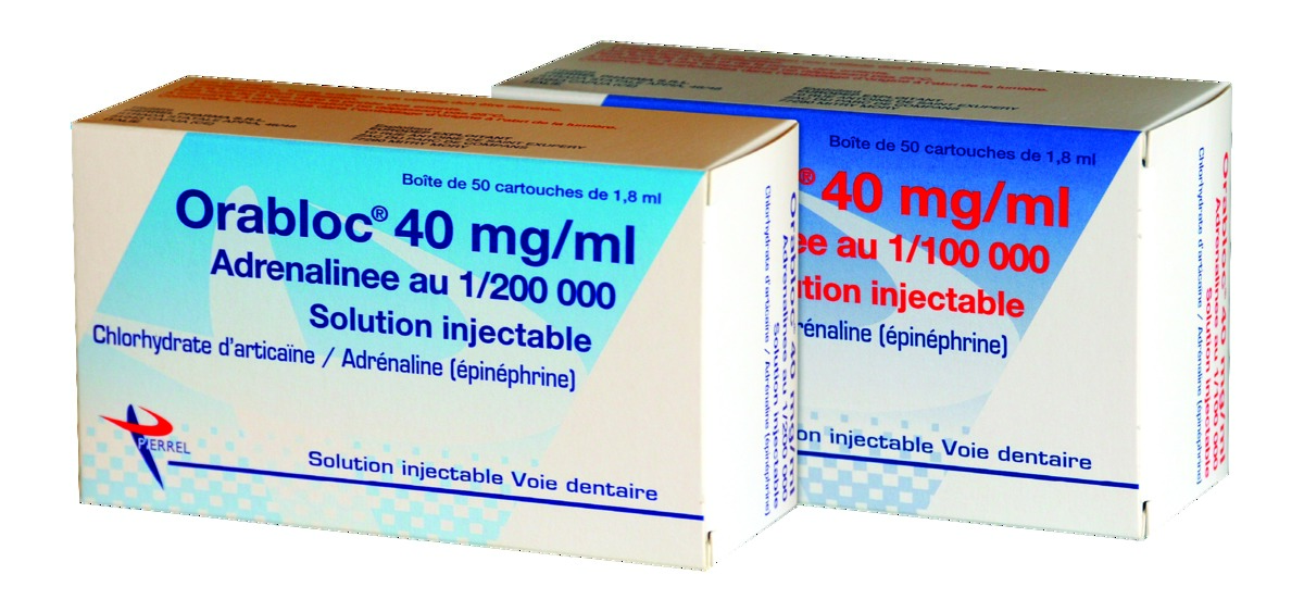 Orabloc 1/100000 - Boîte de 50 - PIERREL Orabloc 1/100000 - Boîte de 50 - PIERREL