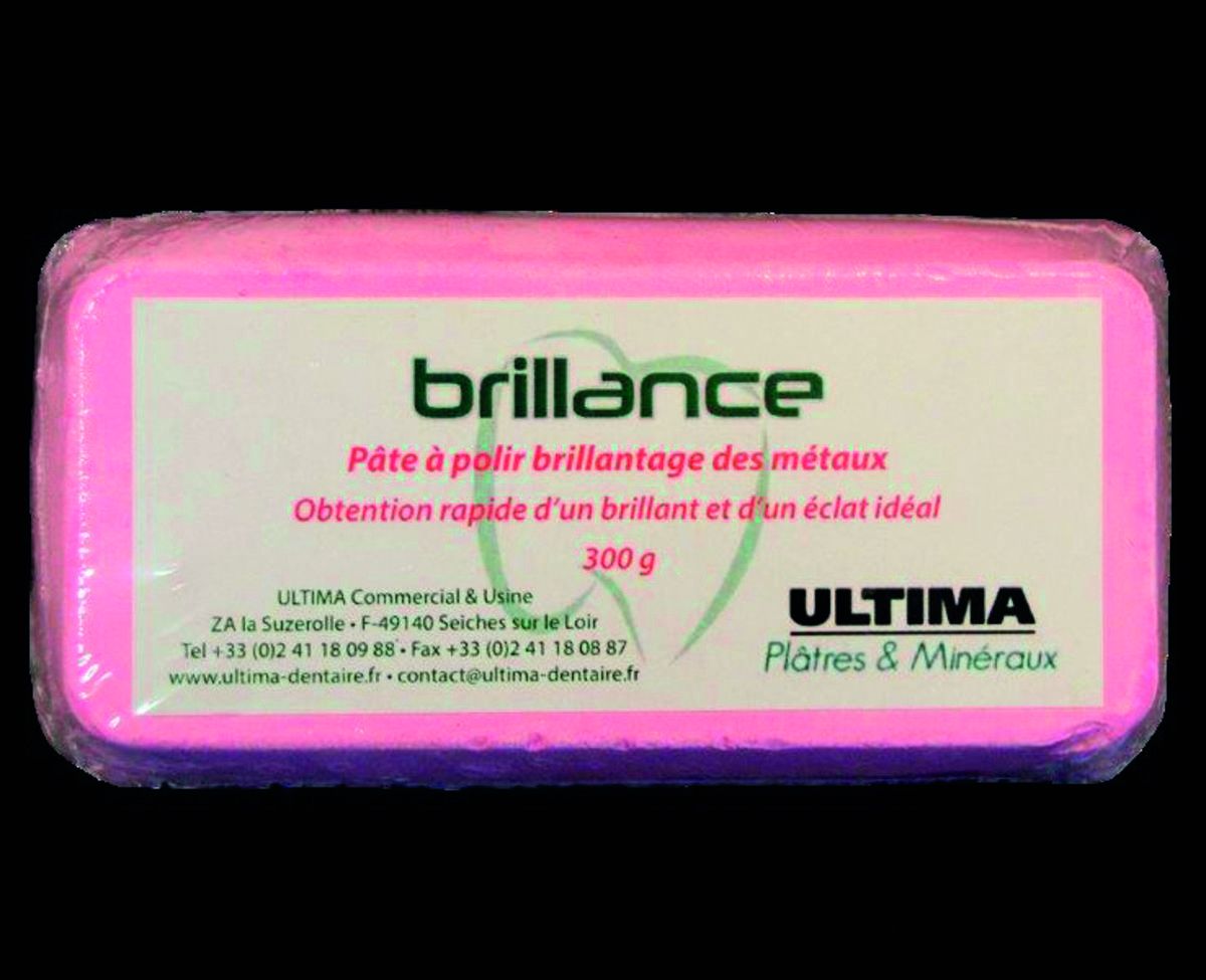 Pate à polir ULTIMA - Rose - Le pain de 300 g