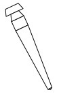 Tenons Empreintes Retentifs STABYL - Blancs - 1 Ret 12 - par 12 Tenons Empreintes Retentifs STABYL - Blancs - 1 Ret 12 - par 12