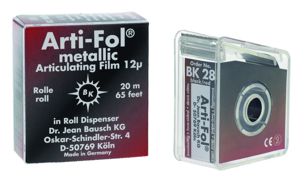 Arti-Fol Metallic Bk28 12µ BAUSCH - BK28 noir/rouge - Rouleau de 20m Arti-Fol Metallic Bk28 12µ BAUSCH - BK28 noir/rouge - Rouleau de 20m