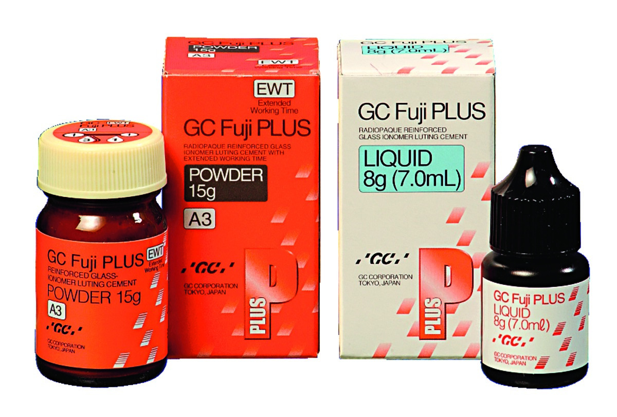 Fuji Plus EWT GC - Poudre A3 - Flacon de 15g Fuji Plus EWT GC - Poudre A3 - Flacon de 15g