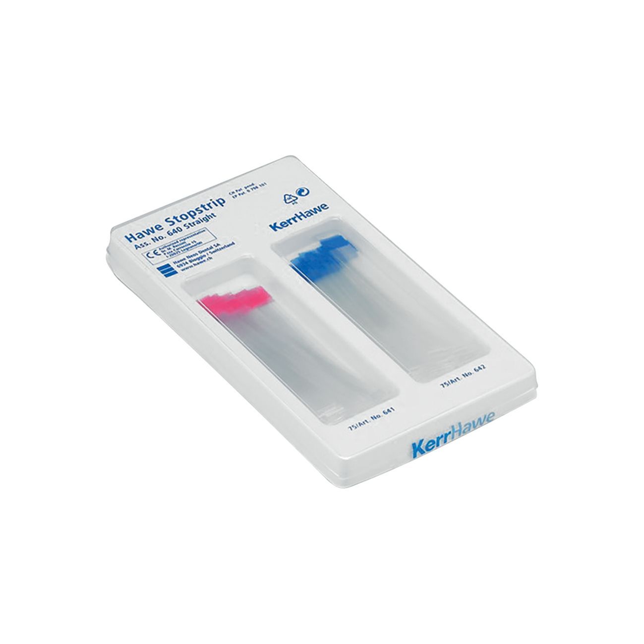 Stopstrip Droits Assortiment 640 (150) Hawe Stopstrip Droits Assortiment 640 (150) Hawe