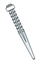 Tenons Cylindro-coniques Titane STABYL - Blanc - Lot de 6 Tenons Cylindro-coniques Titane STABYL - Blanc - Lot de 6