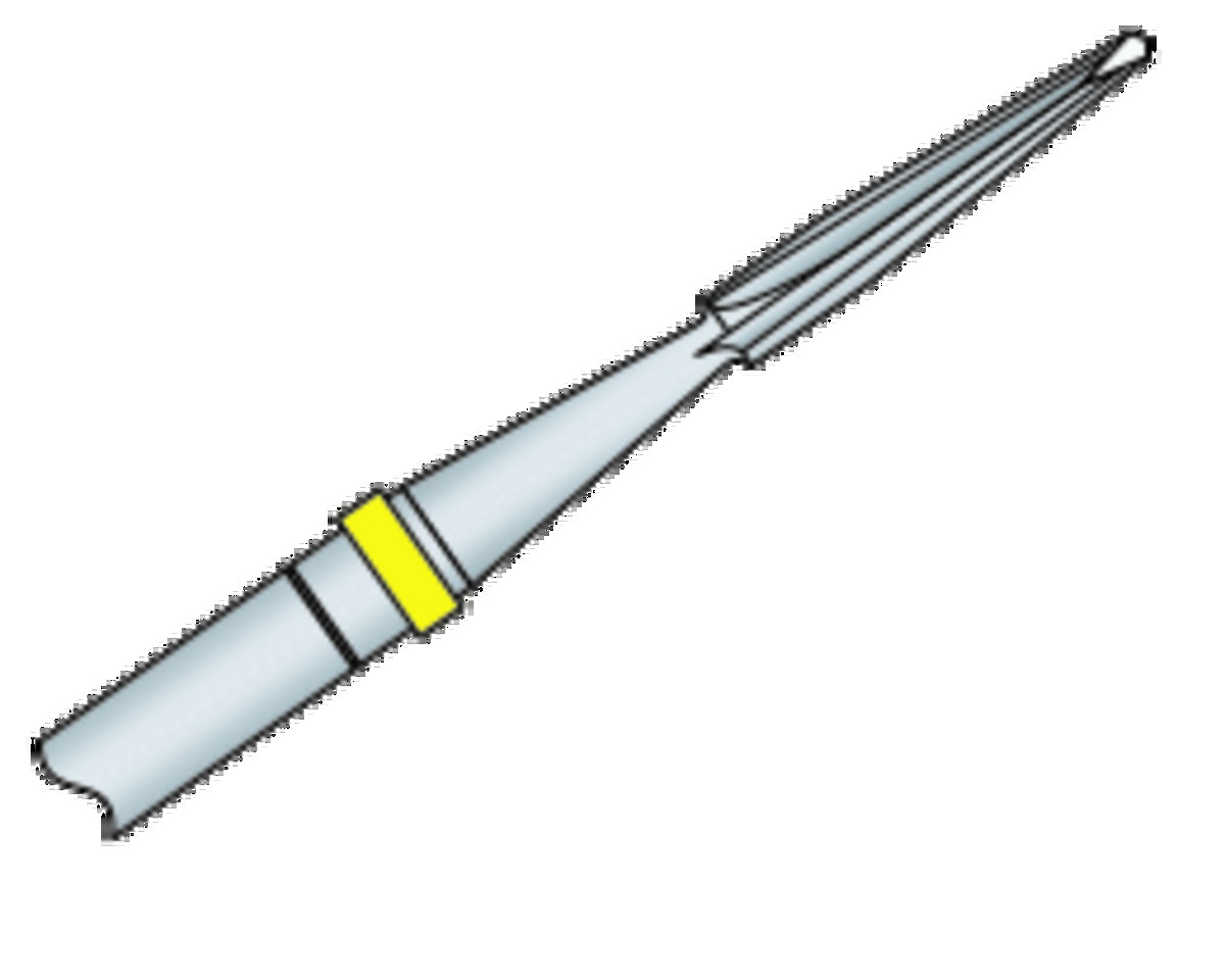 Foret Ca Inoxydable STABYL - Jaune - Pour Tenons - Nox1 Foret Ca Inoxydable STABYL - Jaune - Pour Tenons - Nox1