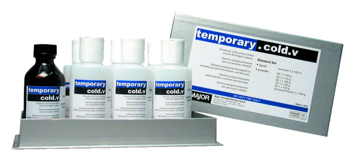 Temporary Cold MAJOR - La poudre dentine de 100g - A2 