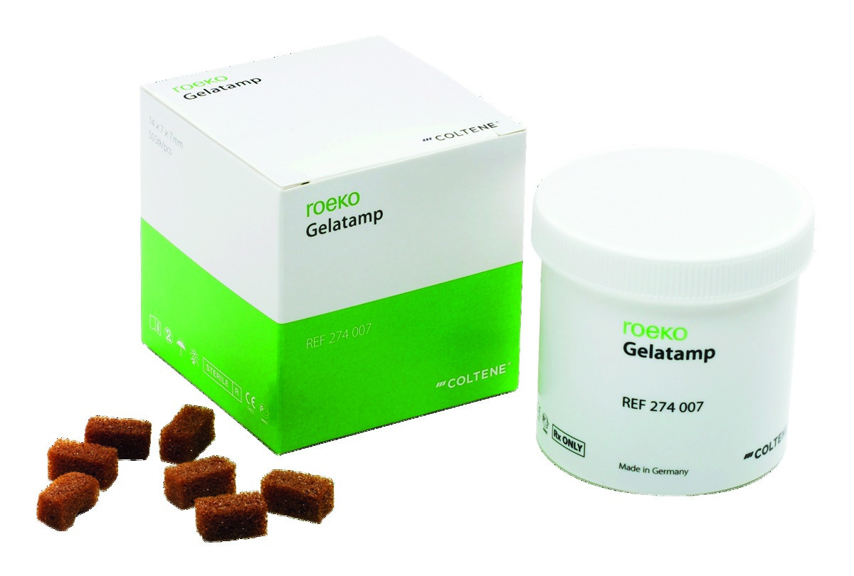 Gelatamp Eponges Hemostatique - Boîte de 20 - ROEKO Gelatamp Eponges Hemostatique - Boîte de 20 - ROEKO