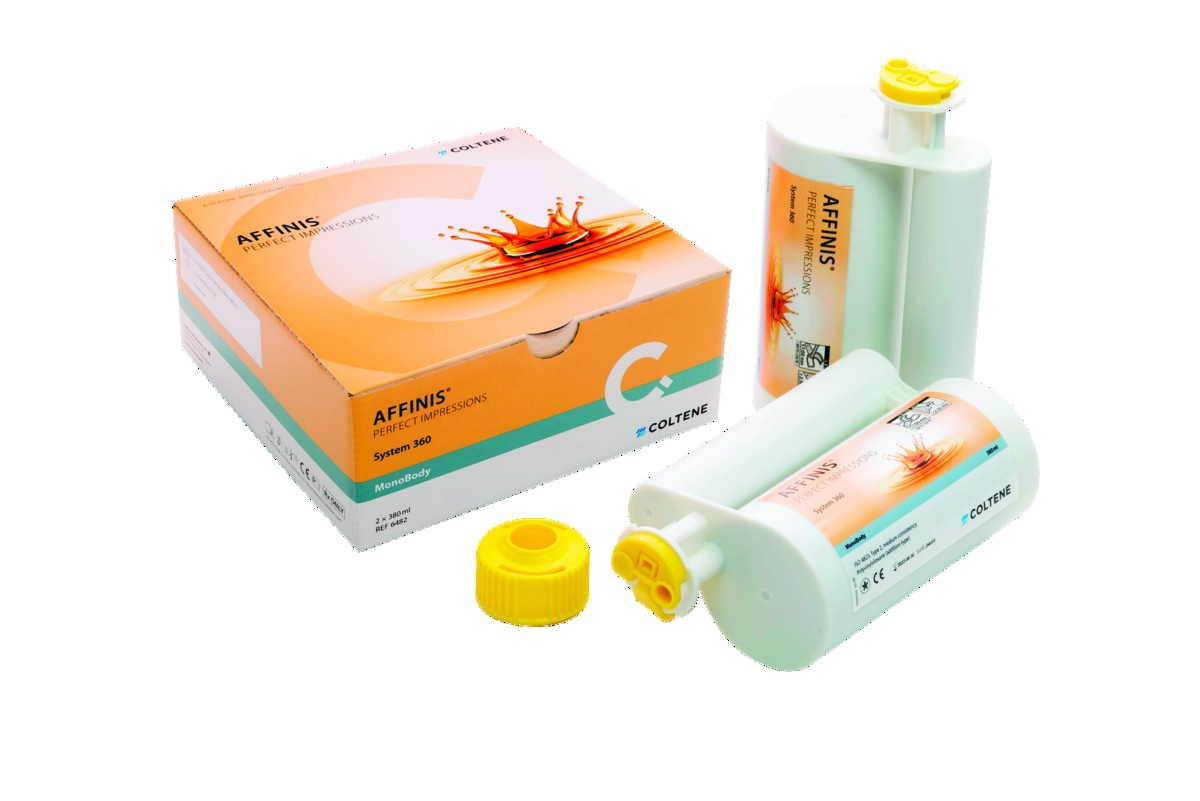 Affinis System 360 COLTENE - Monobody - Cartouche de 380ml - Boîte de 2 avec 1 bague