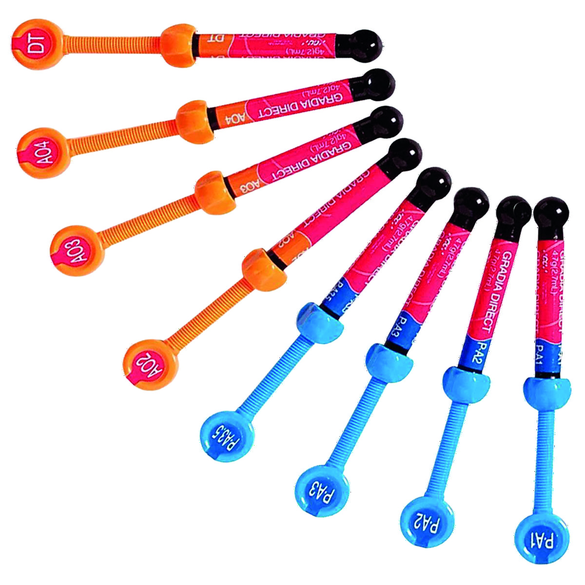Gradia Direct - Kit d'introduction 7 seringues - GC Gradia Direct - Kit d'introduction 7 seringues - GC