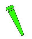 Tenons Empreintes Retentifs STABYL - Verts - 2 Ret 10.0 - par 12 Tenons Empreintes Retentifs STABYL - Verts - 2 Ret 10.0 - par 12