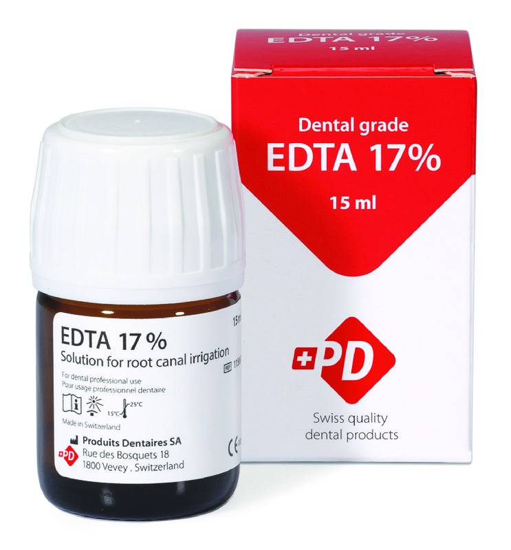 Edta élargisseur canalaire - Flacon 15mL 17% - PD Edta élargisseur canalaire - Flacon 15mL 17% - PD