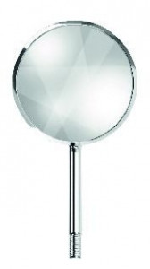 Miroirs Plans ACTEON Titanium - Taille 5 - Boîte de 12