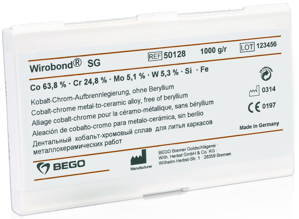 Wirobond SG BEGO 