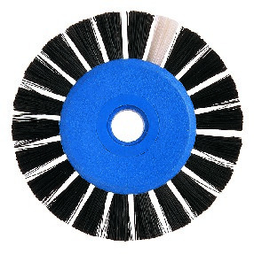 Brosse soie noire HATHO - 1 rang x 44 mm - La boîte de 12