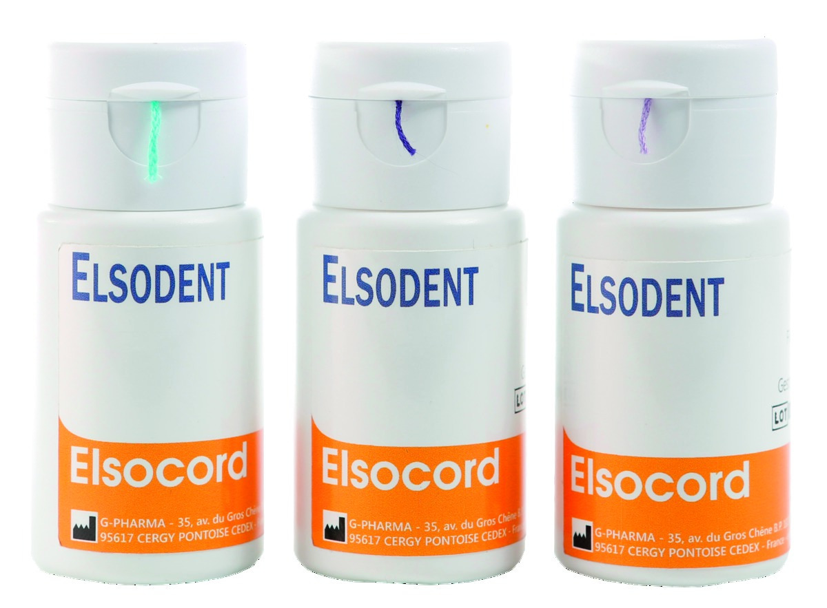 Elsocord ELSODENT - n°1 - Flacon fil de 260cm Elsocord ELSODENT - n°1 - Flacon fil de 260cm