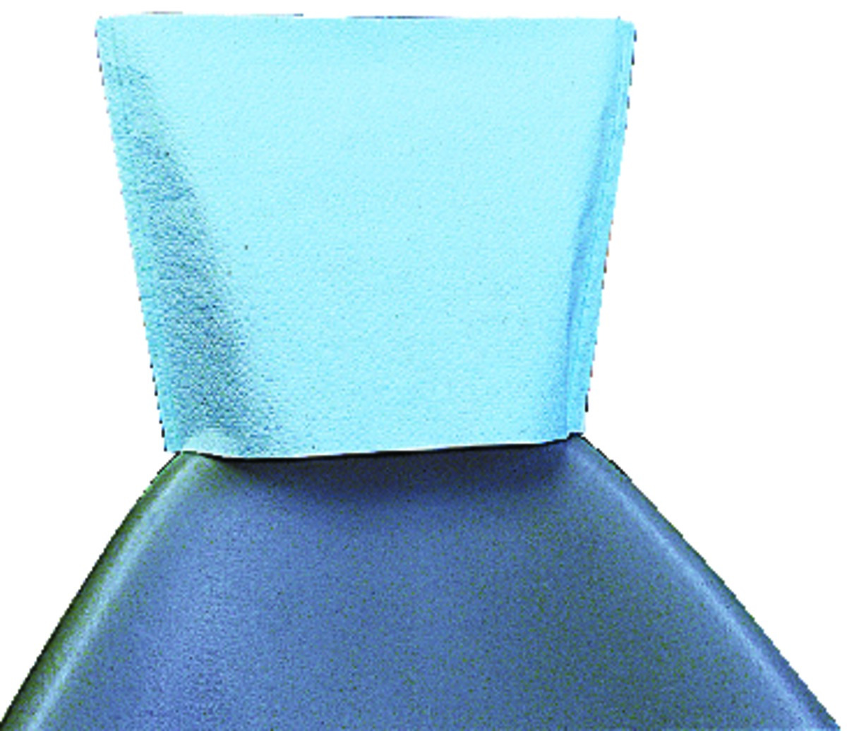 Housses têtières - Bleu - Boîte de 500 Housses têtières - Bleu - Boîte de 500